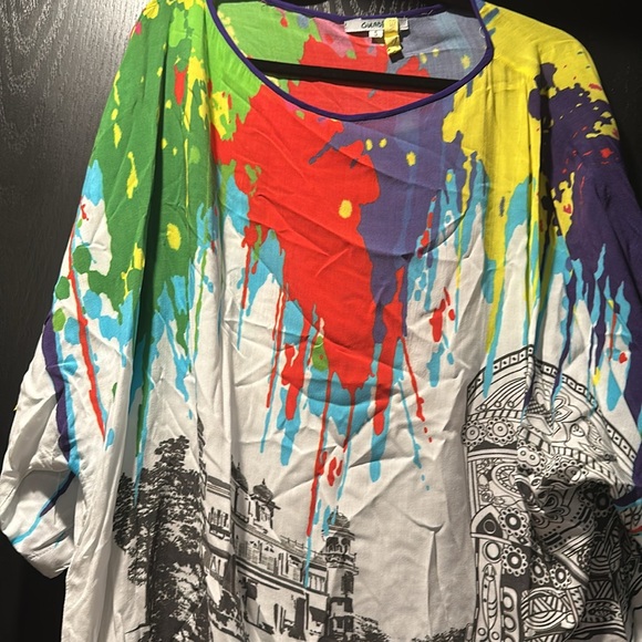 Paint splatter tunic - Picture 5 of 6